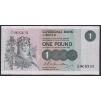 Шотландия 1 фунт 1972 год (SCOTLAND 1 Pound 1972) P 204b: UNC