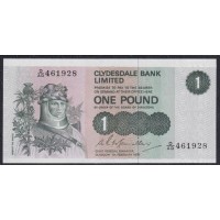 Шотландия 1 фунт 1978 (SCOTLAND 1 Pound 1978) P 204c(3): UNC