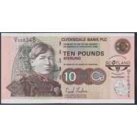 Шотландия 10 фунтов 2006 года, CG/5 058345 (SCOTLAND 10 Pounds Sterling 2006) P 229E: aUNC/UNC