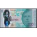 Шотландия 100 фунтов 2021 года, ПОЛИМЕР (SCOTLAND 100 Pounds Sterling 2021, POLYMER) PW 135: UNC
