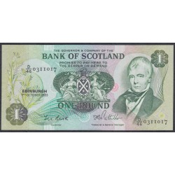 Шотландия 1 фунт 1983 (SCOTLAND 1 Pound 1983) P 111f: UNC