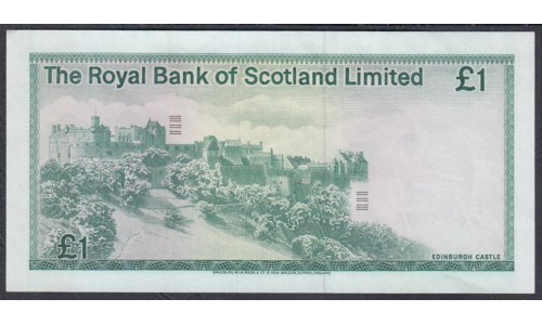 Шотландия 1 фунт 1981 (SCOTLAND 1 Pound 1981) P 336: UNC