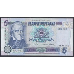 Шотландия 5 фунтов 2006 (SCOTLAND 5 Pounds 2006) P 119e: UNC