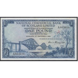Шотландия 1 фунт 1959 г. (SCOTLAND 1 Pound 1959) P 265: XF