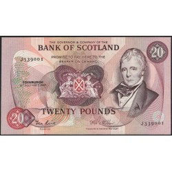 Шотландия 20 фунтов 1987 (SCOTLAND 20 Pounds 1987) P 114e : UNC-
