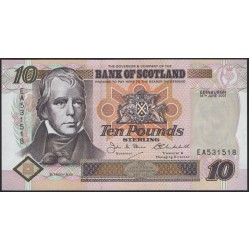 Шотландия 10 фунтов 1998 (SCOTLAND 10 Pounds 1998) P 120d : UNC