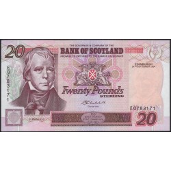 Шотландия 20 фунтов 2004 (SCOTLAND 20 Pounds Sterling 2004) P 121e : UNC