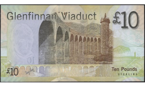 Шотландия 10 фунтов 2007 (SCOTLAND 10 Pounds 2007) P 125а : UNC