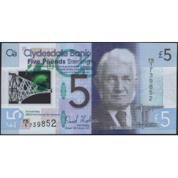 Шотландия 5 фунтов 2015 (SCOTLAND 5 Pounds Sterling 2015) P 229Na : UNC