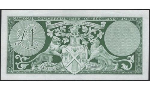 Шотландия 1 фунт 1963 (SCOTLAND 1 Pound 1963) P 269a : aUNC