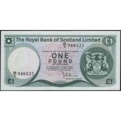 Шотландия 1 фунт 1976 (SCOTLAND 1 Pound 1976) P 336 : UNC
