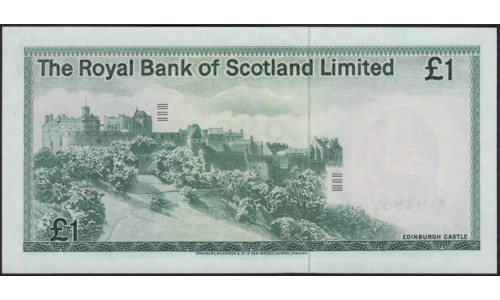 Шотландия 1 фунт 1976 (SCOTLAND 1 Pound 1976) P 336 : UNC