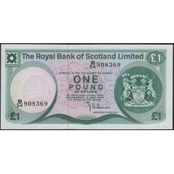 Шотландия 1 фунт 1978 (SCOTLAND 1 Pound 1978) P 336a : UNC