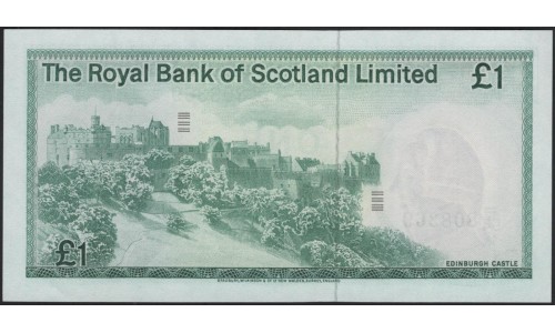 Шотландия 1 фунт 1978 (SCOTLAND 1 Pound 1978) P 336a : UNC