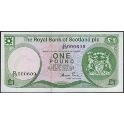 Шотландия 1 фунт 1986 (SCOTLAND 1 Pound 1986) P 341Aa : UNC