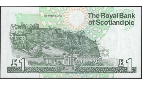 Шотландия 1 фунт 2000 (SCOTLAND 1 Pound Sterling 2000) P 351e : UNC