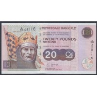 Шотландия 20 фунтов 2002 (SCOTLAND 20 Pounds Sterling 2002) P 228c : UNC
