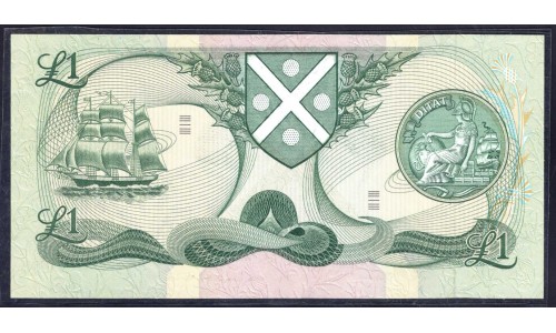 Шотландия 1 фунт 1978 (SCOTLAND 1 Pound 1978) P 111c : UNC