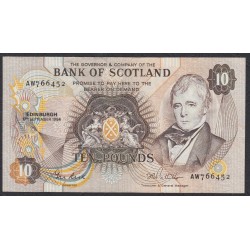 Шотландия 10 фунтов 1984 (SCOTLAND 10 Pounds 1984) P 113с: XF