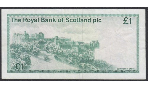 Шотландия 1 фунт 1983 (SCOTLAND 1 Pound 1983) P 341b: XF