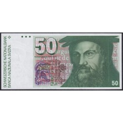 Швейцария 50 франков 1987 год (SWITZERLAND 50 franks 1987) P 56g(1): UNC