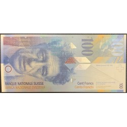 Швейцария 100 франков 2000 (SWITZERLAND 100 franks 2000) P 72e : UNC
