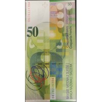 Швейцария 50 франков 2006 (SWITZERLAND 50 franks 2006) P 71c(2): UNC