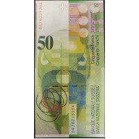 Швейцария 50 франков 2010 (SWITZERLAND 50 franks 2010) P 71d(3): UNC