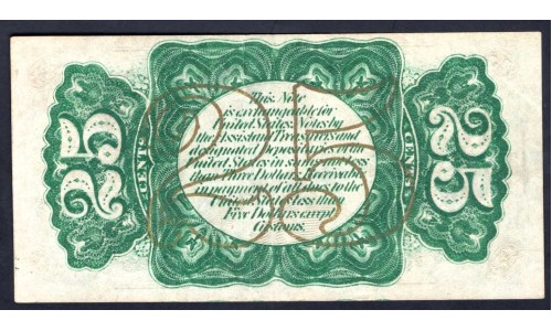 США 25 центов 1863 (UNITED STATES OF AMERICA 25 Cents 1863) P 109d : aUNC