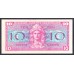 США 10 центов ND (1954-1958 г.) серия 521 (UNITED STATES OF AMERICA 10 Cents ND (1954-1958) MILITARY) PM30:Unc