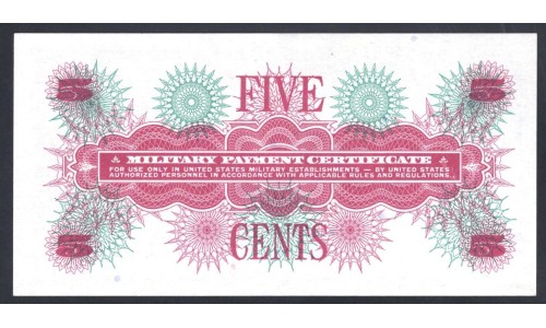 США 5 центов ND (1968 г.) серия 661 (UNITED STATES OF AMERICA 5 Cents ND (1968) MILITARY) PM64:Unc