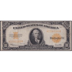 США 10 долларов Золотою Монетою 1922  года (UNITED STATES OF AMERICA  10 Dollars 1922,  GOLD COIN) P 274(2): VF