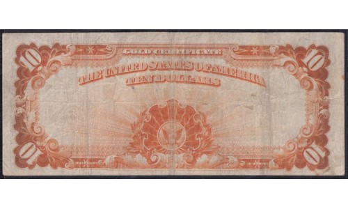 США 10 долларов Золотою Монетою 1922  года (UNITED STATES OF AMERICA  10 Dollars 1922,  GOLD COIN) P 274(2): VF