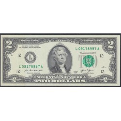 США 2 доллара 2013 (UNITED STATES OF AMERICA 2 Dollars 2013)  P538 : UNC
