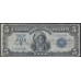 США 5 долларов 1899 года, серебряный сертификат, РЕДКОСТЬ!!! (UNITED STATES OF AMERICA  5 Dollars 1899, Silver Certificate, RARE) P 340: F