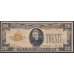 США 20 долларов 1928 года, ЗОЛОТОЙ СЕРТИФИКАТ (UNITED STATES OF AMERICA 20 Dollars 1928, GOLD CERTIFICATE) P 401: VF/XF