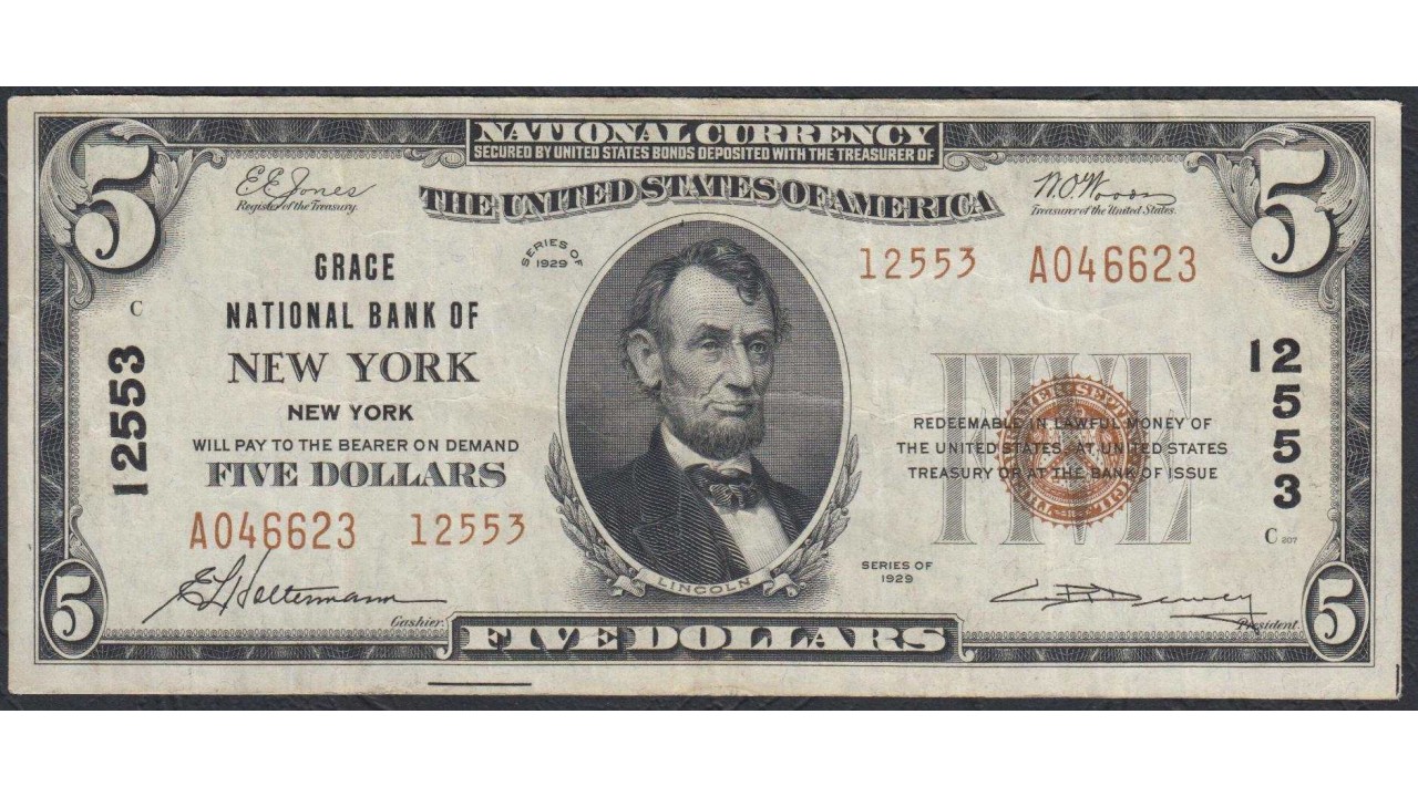 Американские доллары купюры 19 века