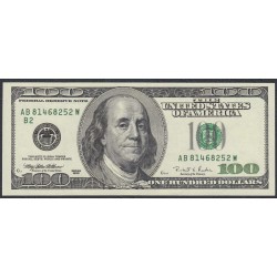 США 100 долларов 1996 года, G - Chicago IL  (UNITED STATES OF AMERICA 100 Dollars 1996, G - Chicago IL ) P 503: UNC