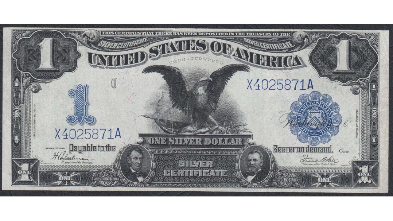 Доллар серебряный сертификат
