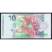 Суринам 10 гульден 2000 г. (SURINAME 10 Gulden 2000) P147:Unc