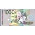 Суринам 1000 гульден 2000 г. (SURINAME 1000 Gulden 2000) P151:Unc