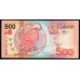 Суринам 500 гульден 2000 г. (SURINAME 500 Gulden 2000) P 150: UNC