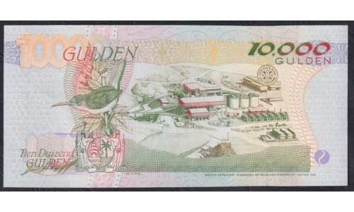 Суринам 10000 гульден 1997 года, AA 041319 (SURINAME 10000 Gulden 1997) P 144: UNC