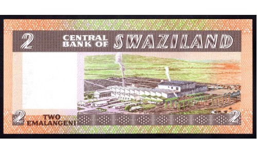 Свазиленд 2 эмалангени ND (1983 - 84 г.) (SWAZILAND 2 emalangeni ND (1983 - 84) P 8b: UNC