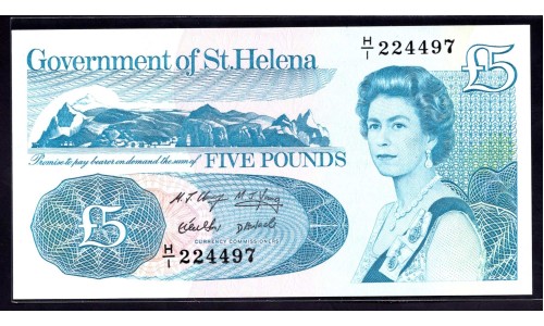 Святая Елена 5 фунтов 1998 г. (Saint Helena 5 pounds 1998) P 11: UNC