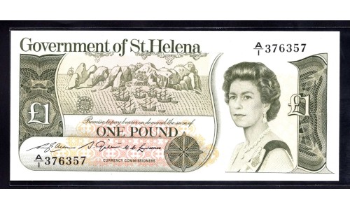 Святая Елена 1 фунт 1981 г. (Saint Helena 1 pound 1981) P 9: UNC
