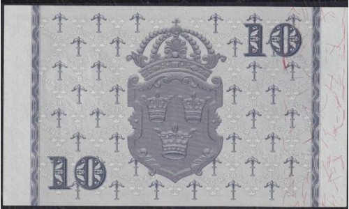 Швеция 10 крон 1962 (Sweden 10 kronor 1962) P 43i(2) : UNC