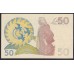Швеция 50 крон 1976 (Sweden 50 kronor 1976) P 53b: UNC