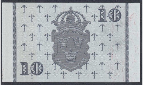 Швеция 10 крон 1959 (Sweden 10 kronor 1959) P 43g: UNC