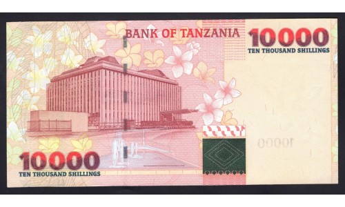 Танзания 10000 шиллингов 2003 года (TANZANIA  10000 shillings  2003) P39: UNC